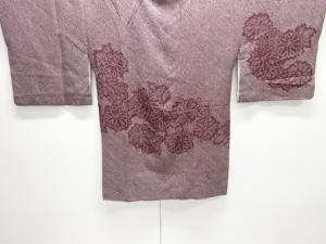 本総絞り菊模様絵羽道行コート